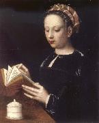 BENSON, Ambrosius Mary Magdalene Reading Germany oil painting artist